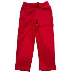 Primary red sweatpants size 6